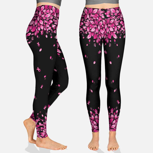 Faith Hope Love - Breast Cancer Awareness Leggings