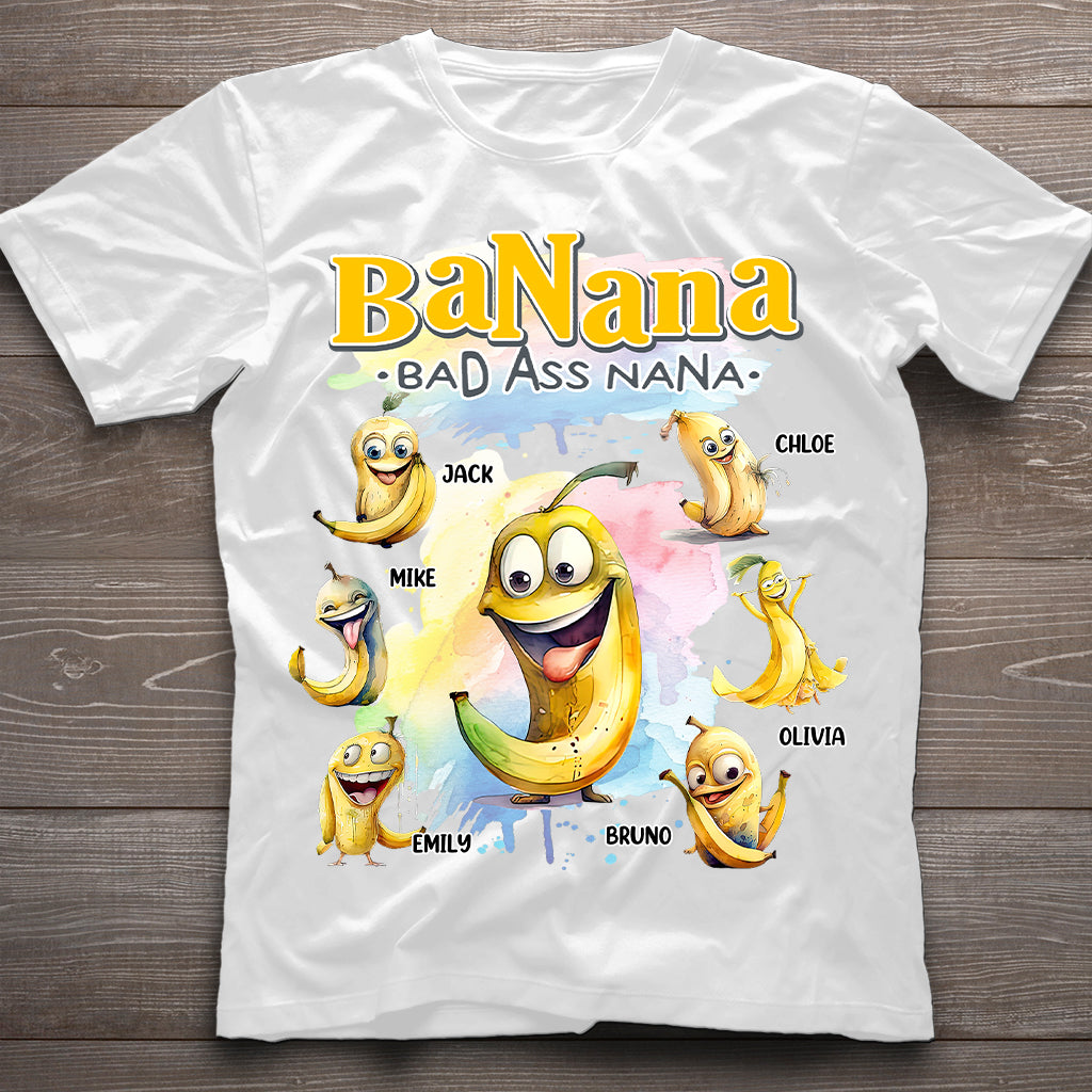 Banana Grandma - Personalized Grandma T-shirt And Hoodie