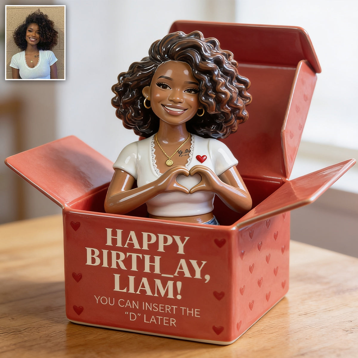 Funny Birthday - Personalized Spicy Couple Custom Shaped Acrylic Plaque