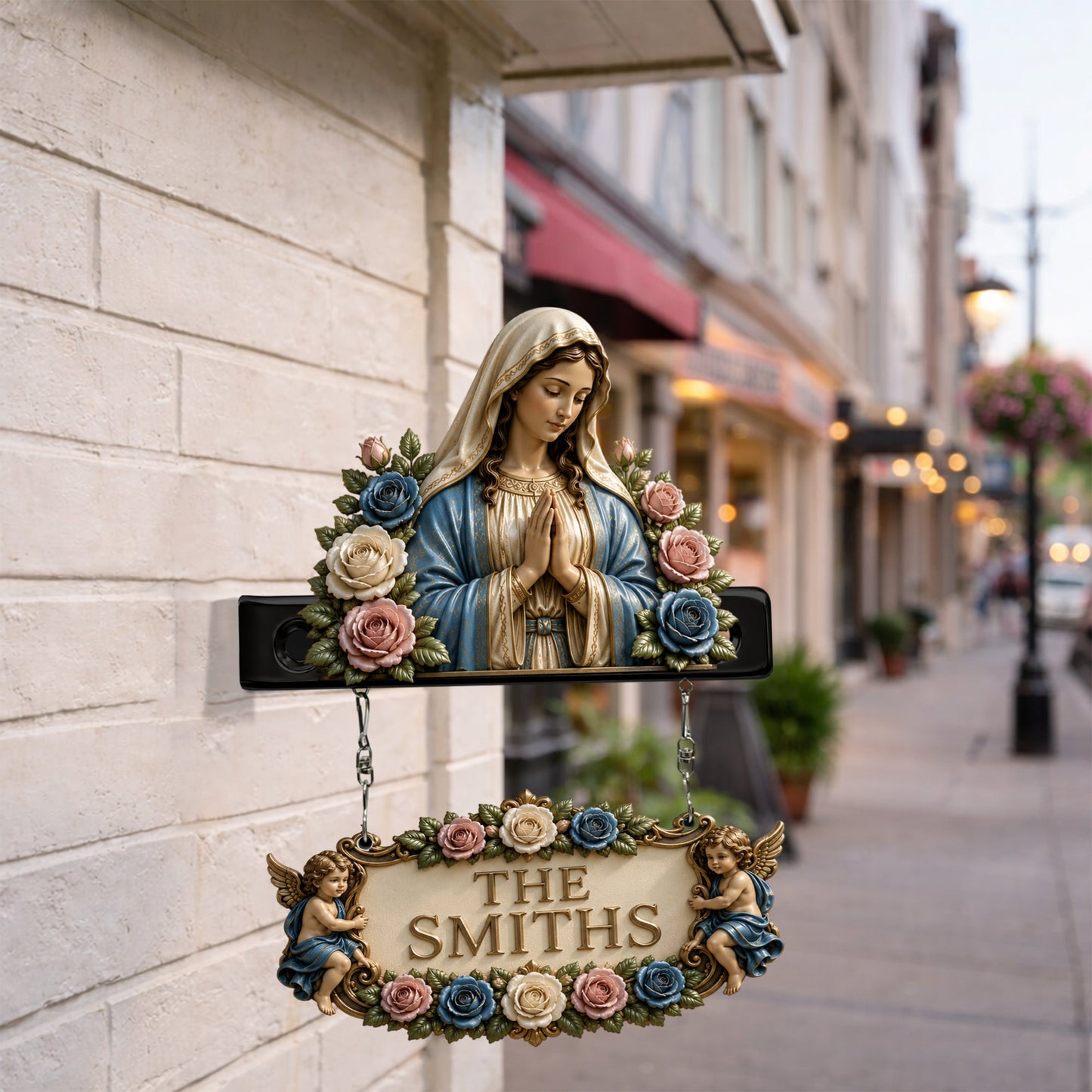 Belive - Personalized Christian Wooden Wall Mount Sign