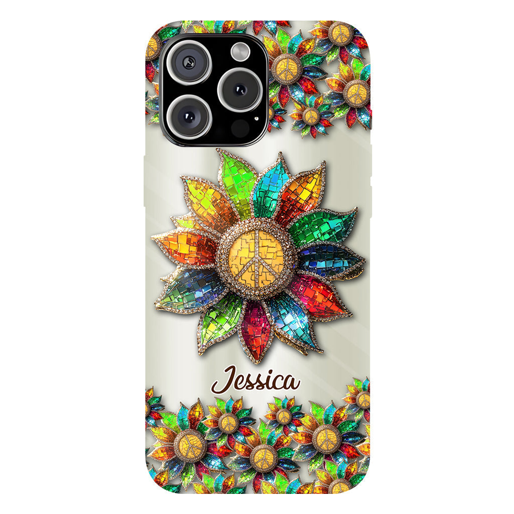 Hippie Soul - Personalized Hippie Full Print Phone Case