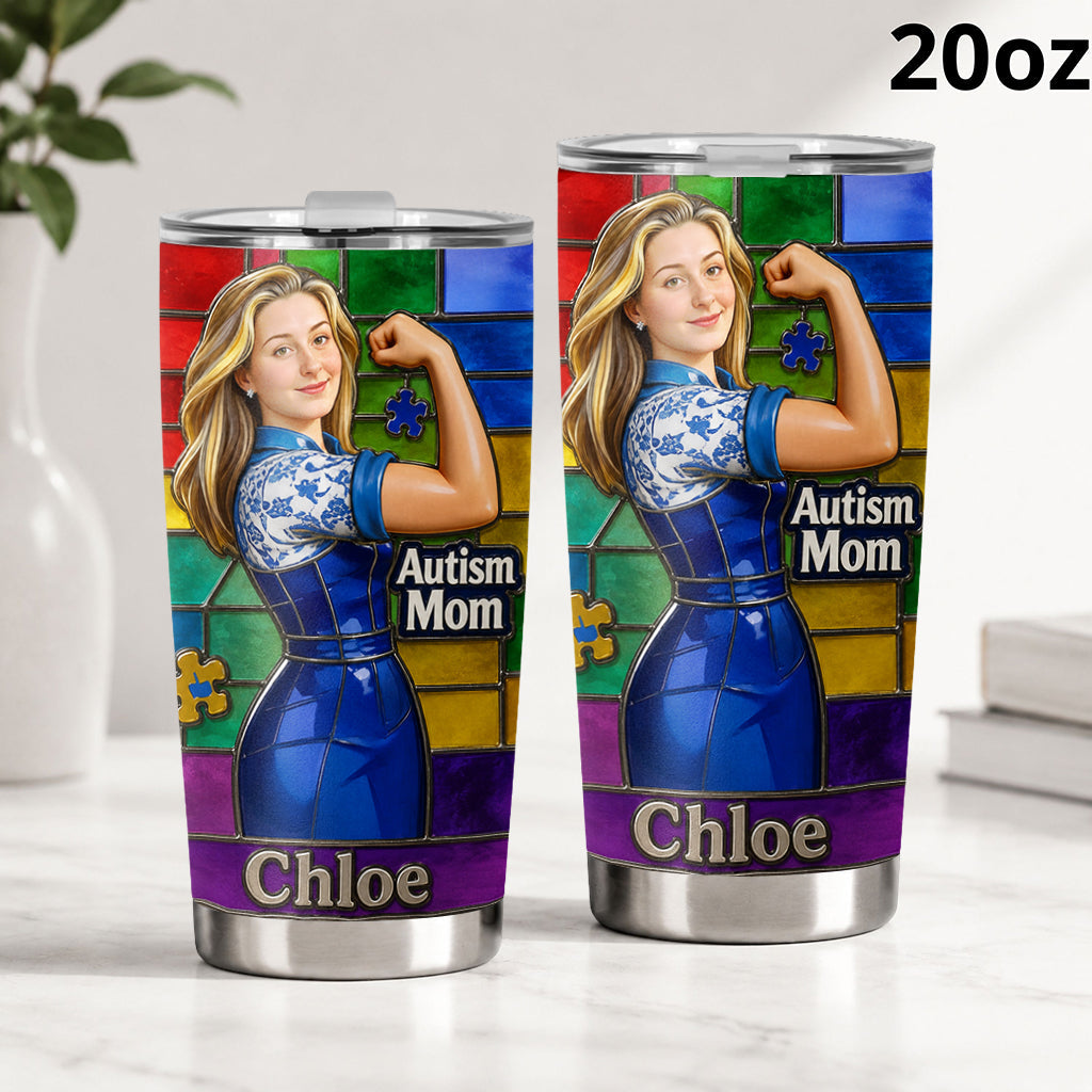 Autism Awareness - Personalized Autism Awareness Tumbler
