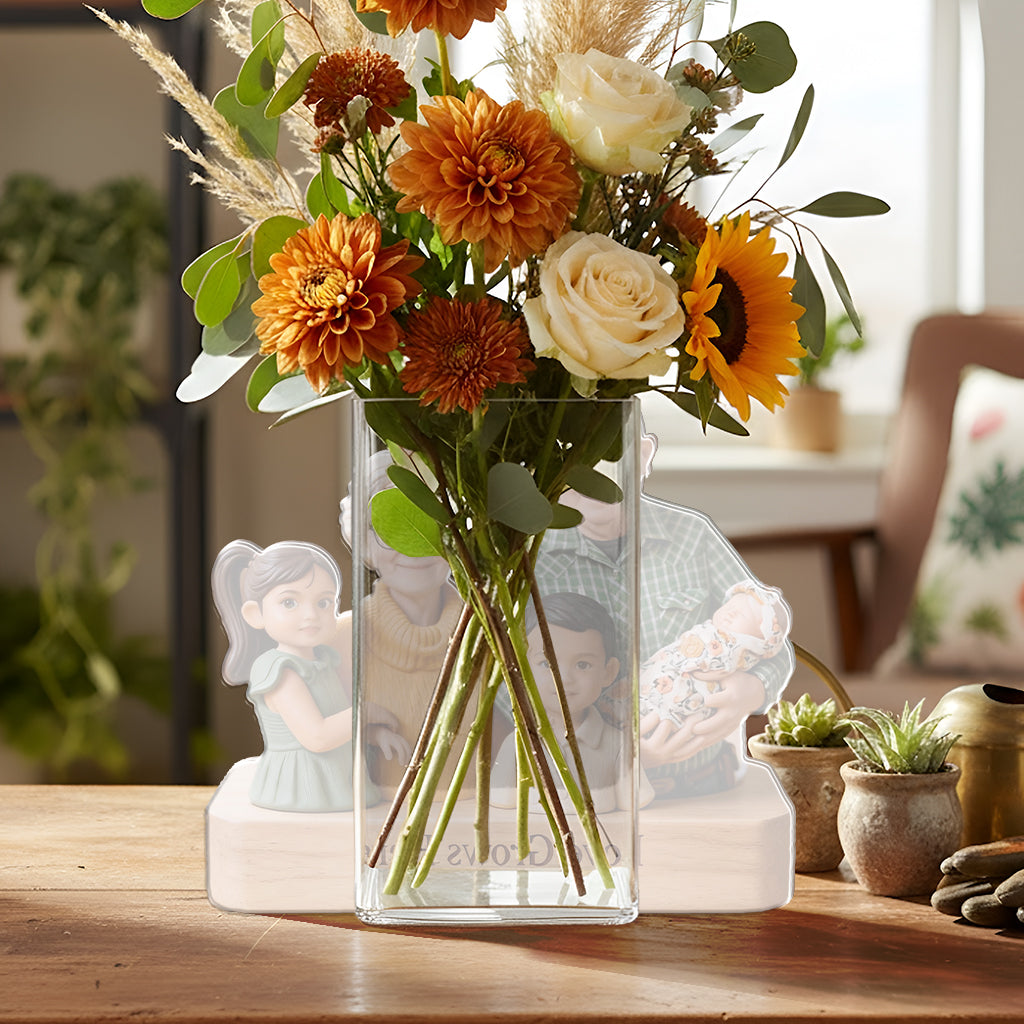 Grandma's Garden - Personalized Grandma Acrylic Pot