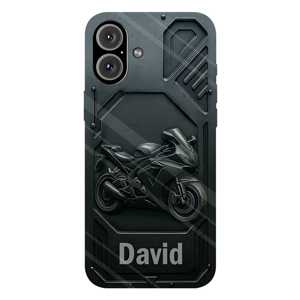 Cool Cruiser / Sportbike - Personalized Biker Full Print Phone Case