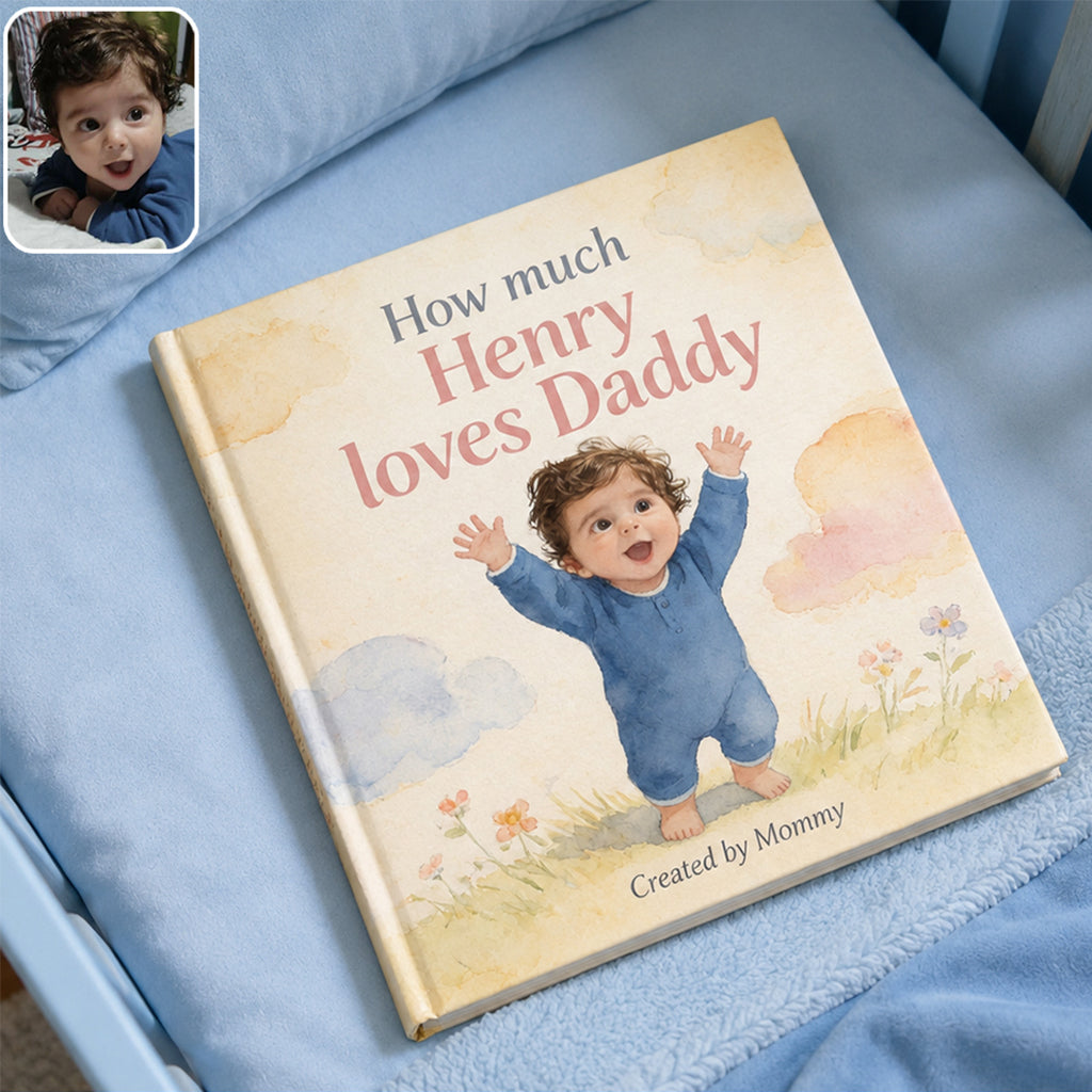 Little Love For Daddy - Personalized Kid Storybook
