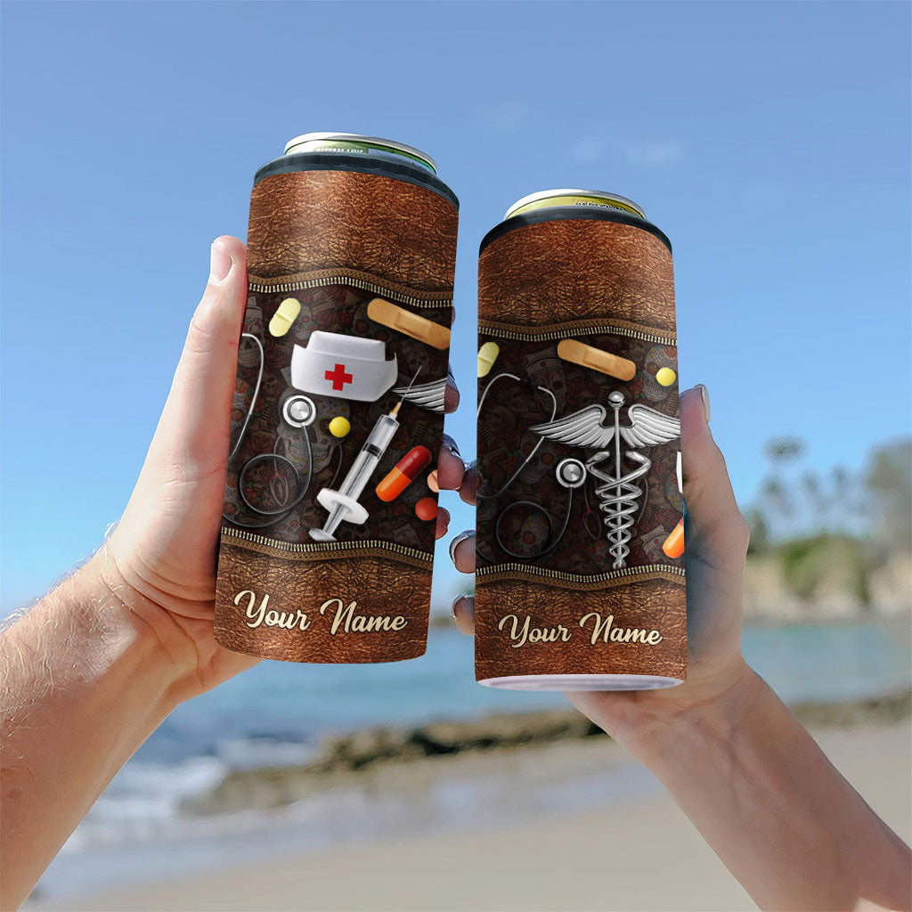 Nurse Life - Personalized Nurse Can Cooler