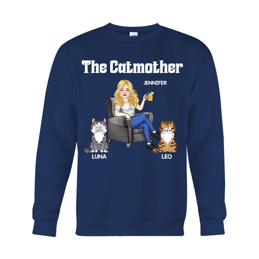 The Catmother - Personalized Cat T-shirt And Hoodie