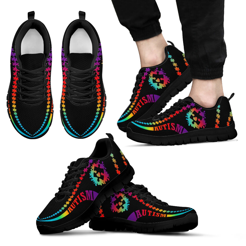 Love Someone With Autism Autism Awareness Sneakers 0622
