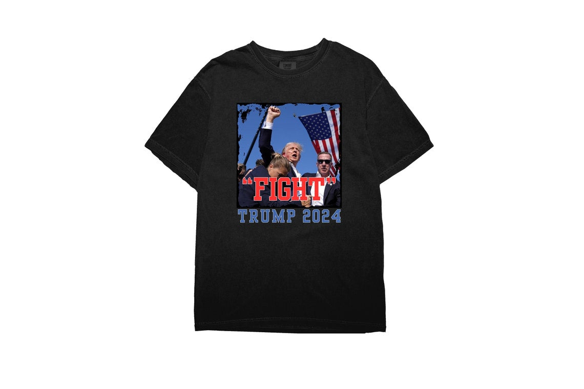 Comfort Colors Trmp Shirt 2024, Flght Trmp Shirt, Election Shirt 2024, Flght Back Shirt
T-shirt & Hoodie