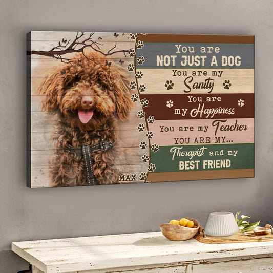 Best Friends - Personalized Dog Canvas And Poster