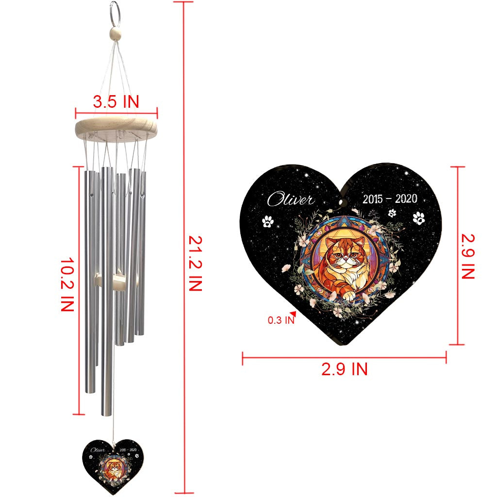 Love You - Personalized Dog Wind Chime