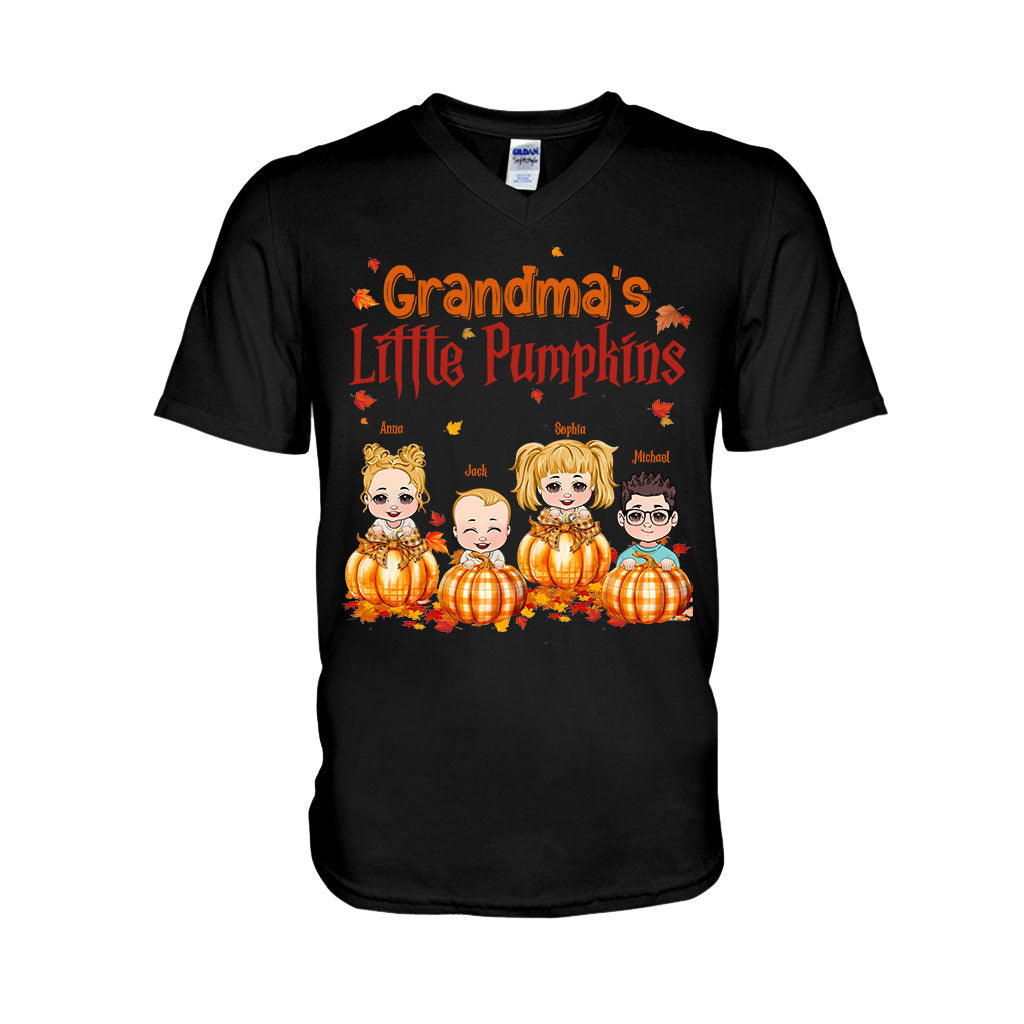 Grandma’s Little Pumpkins - Personalized Grandma T-shirt And Hoodie