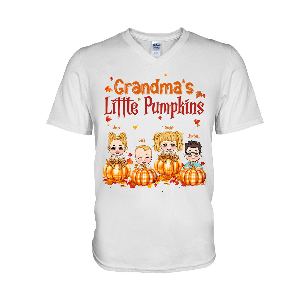Grandma’s Little Pumpkins - Personalized Grandma T-shirt And Hoodie