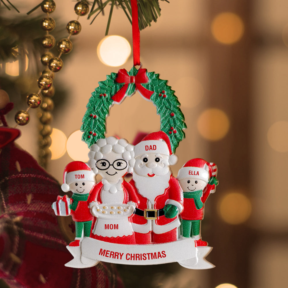 Any Family Name - Personalized Family Family Gift Ornament