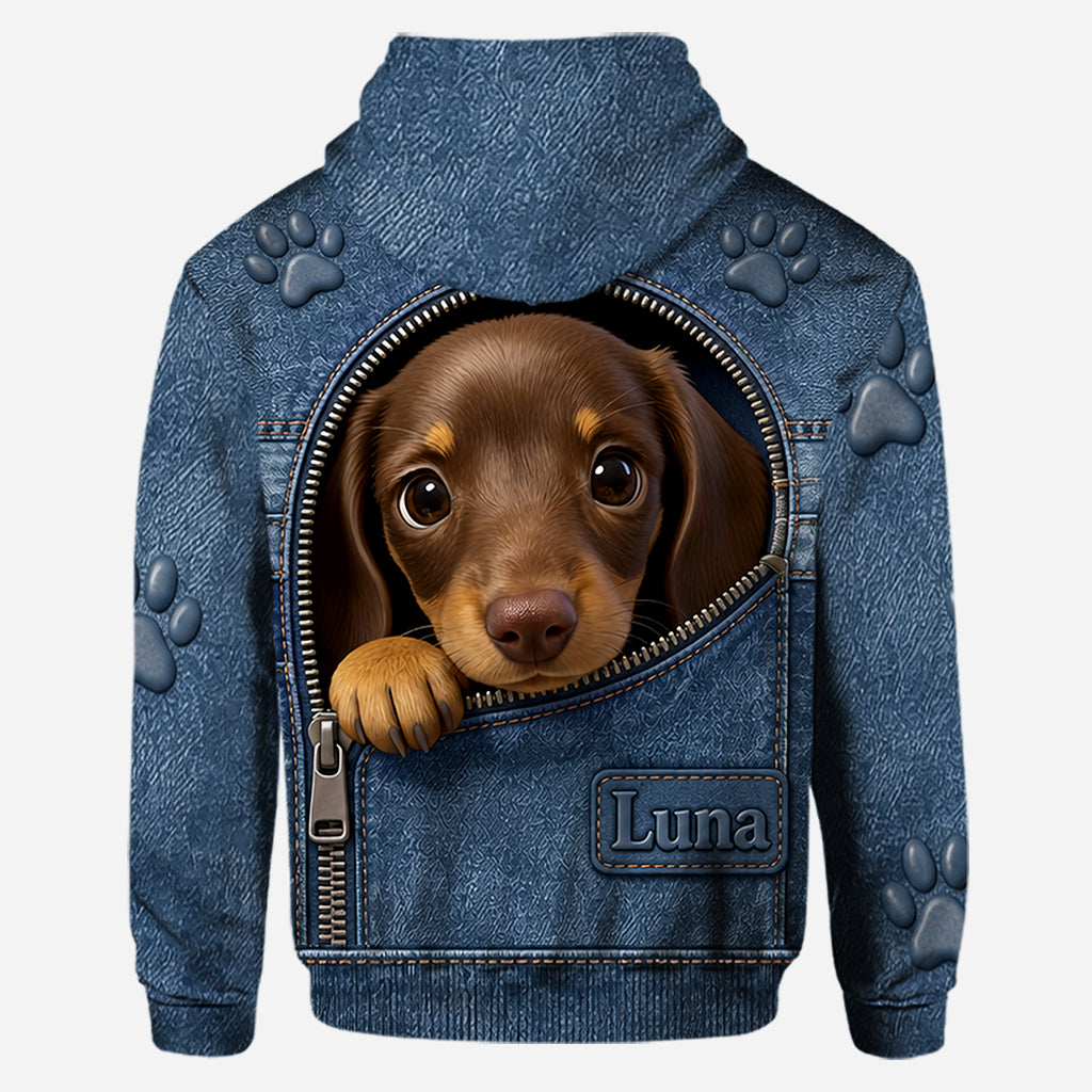Custom Any Photo - Personalized Dog Hoodie and Leggings