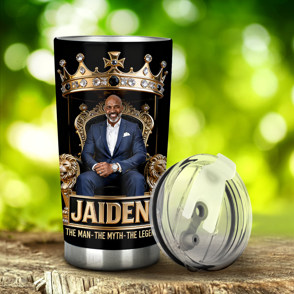 Custom Any Photo The Best Dad/Grandpa/Uncle... - Personalized Father Tumbler