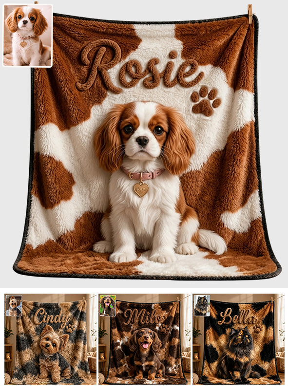 Beautiul Pet Blanket - Personalized Dog Blanket