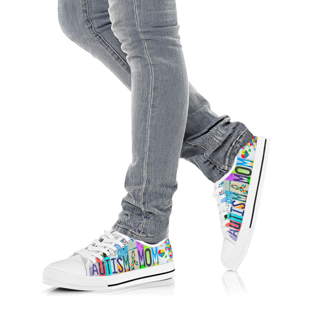Autism Mom Autism Awareness Low Top Shoes 0622