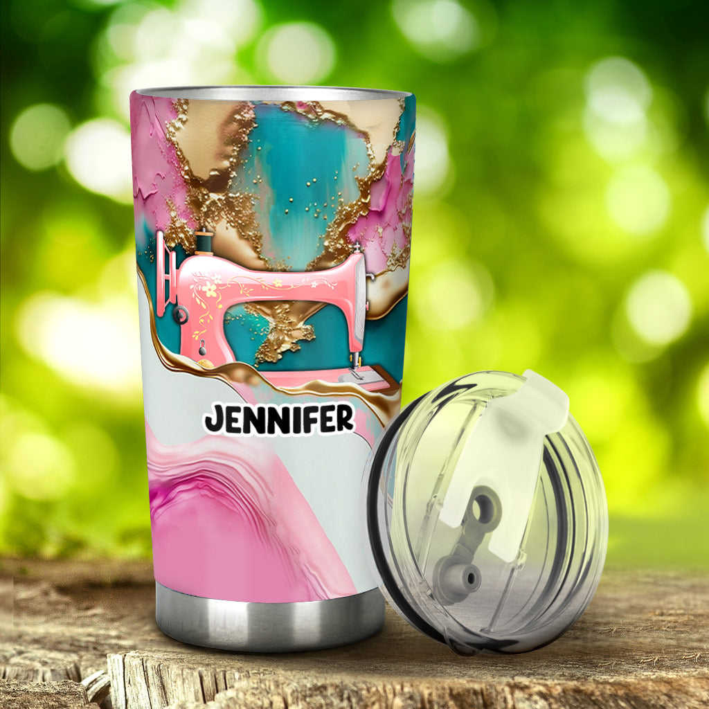 Love Sewing - Personalized Sewing Tumbler