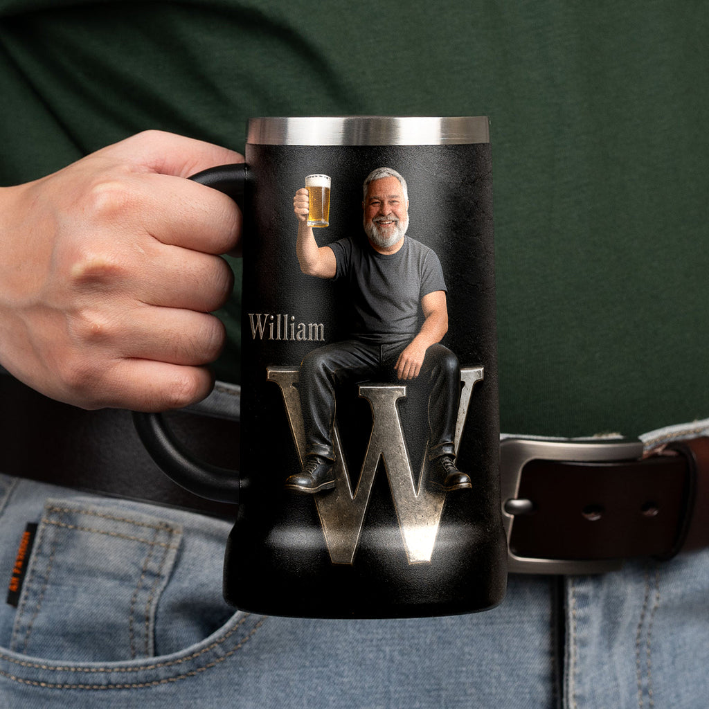 Crack And Cheers - Personalized Beer Beer Stein