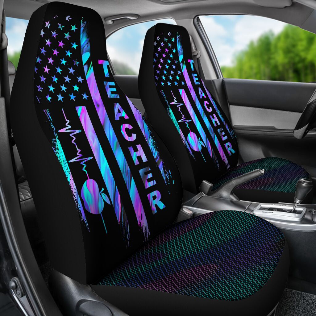 American Flag Teacher Seat Covers 0622