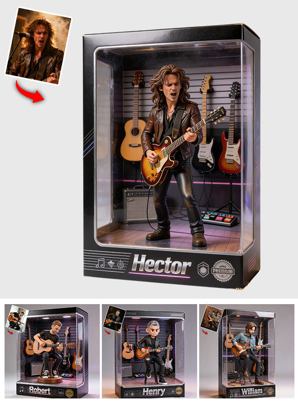 Custom Any Photo - Personalized Guitar Custom Shaped Acrylic Plaque