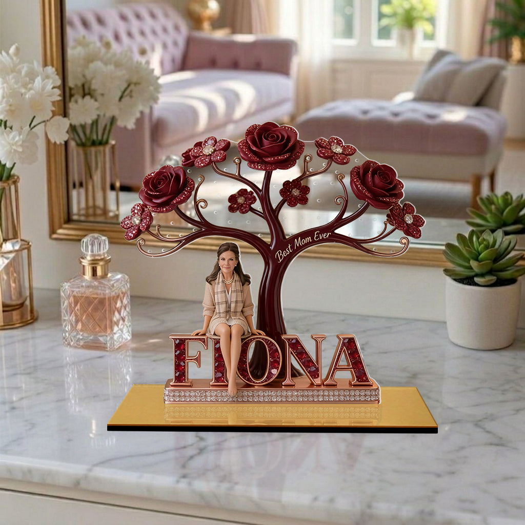 Best Mom, Grandma Ever - Personalized Mother Jewelry Holder