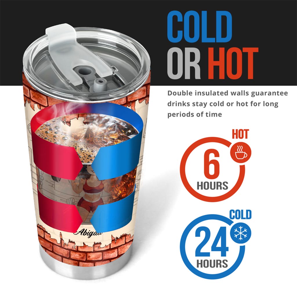 Assuming I'm Just An Old Lady - Personalized Fitness Tumbler