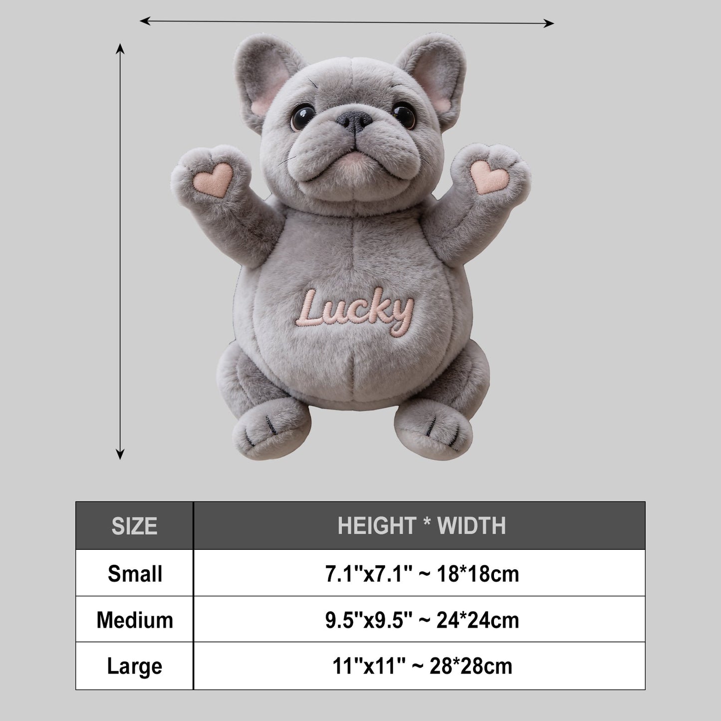 Custom Any Pet Photo - Personalized Dog Plush Crossbag