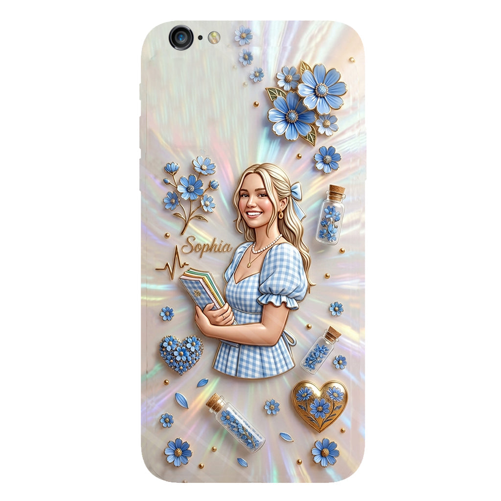 Floral Aesthetic - Personalized Flower Lover Full Print Phone Case