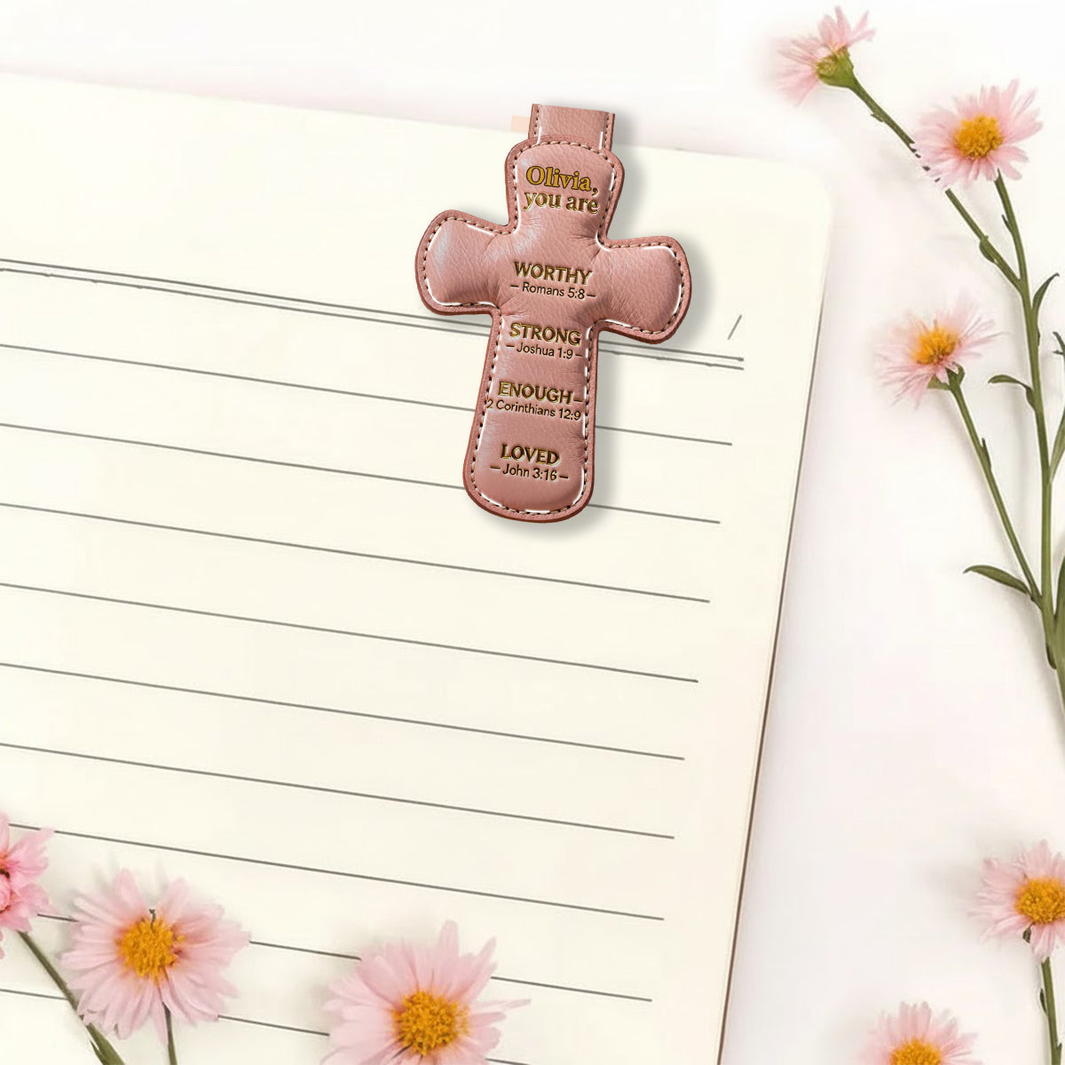 God Says You Are - Personalized Christian Shaped Magnetic Bookmark