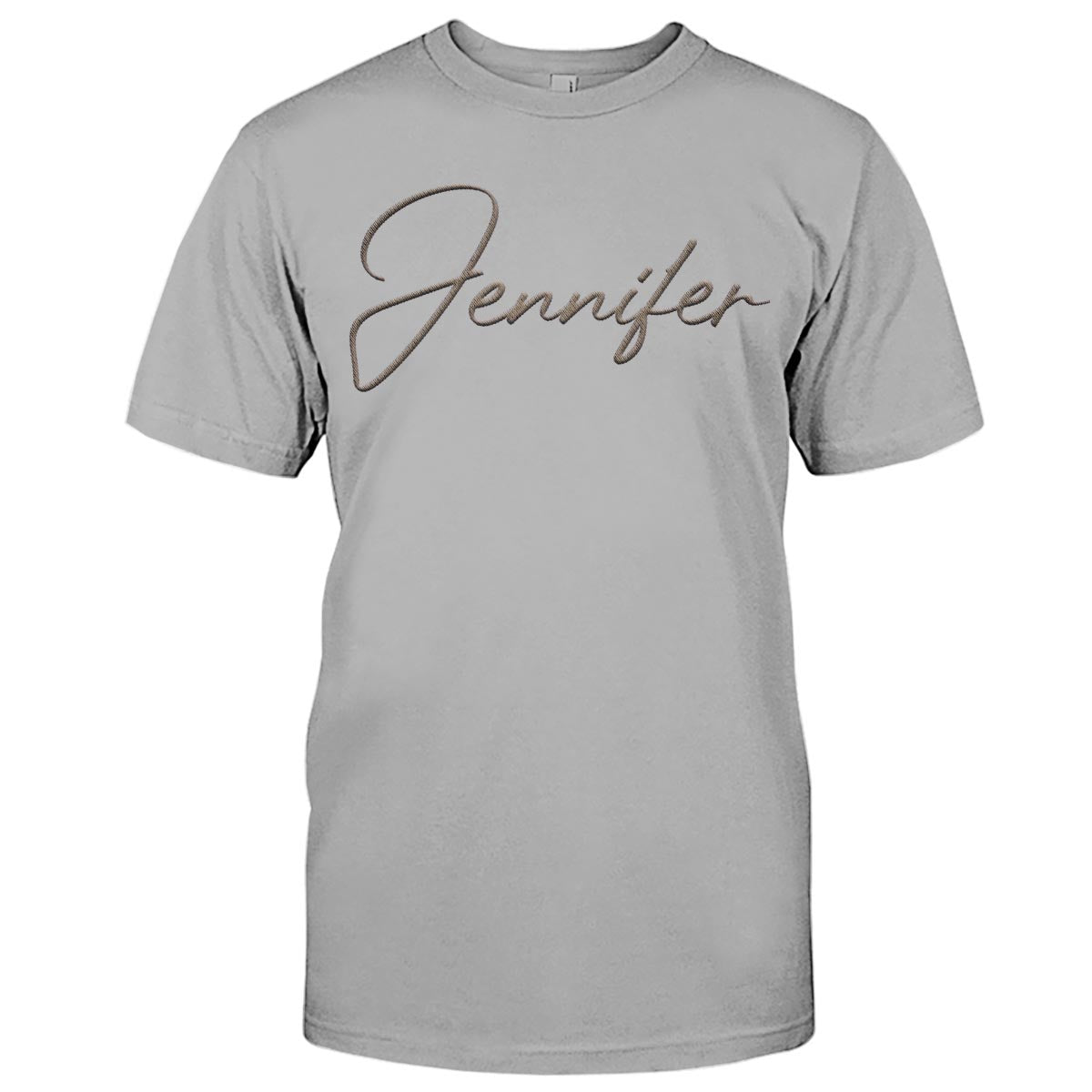 Custom Name - Personalized granddaughter Embroidered T-shirt