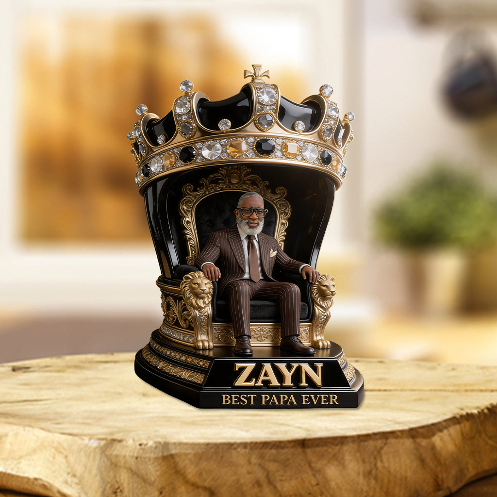 Custom Any Photo - Personalized Father Custom Shaped Acrylic Plaque