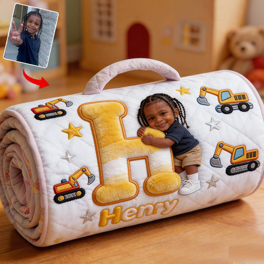 Good Night - Personalized Kid Nap Mat
