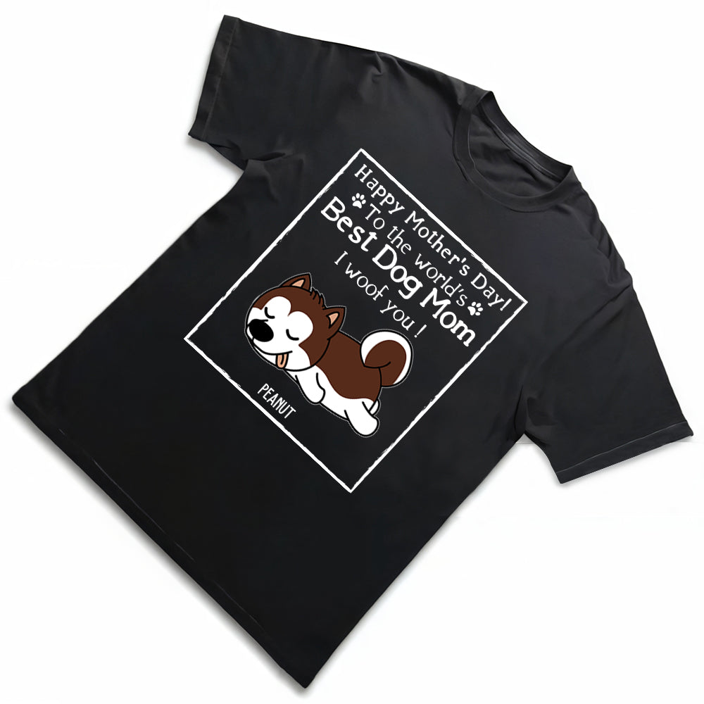 Dog Mom Classic Tee – Customizable Dog-Themed Shirt for Pet Lovers