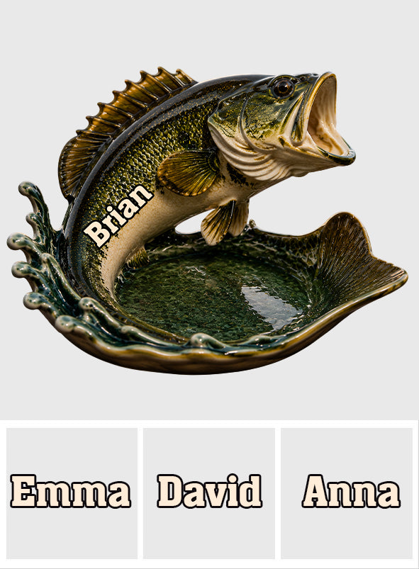 Fishing Bait Tray - Personalized Fishing Catch-All Tray