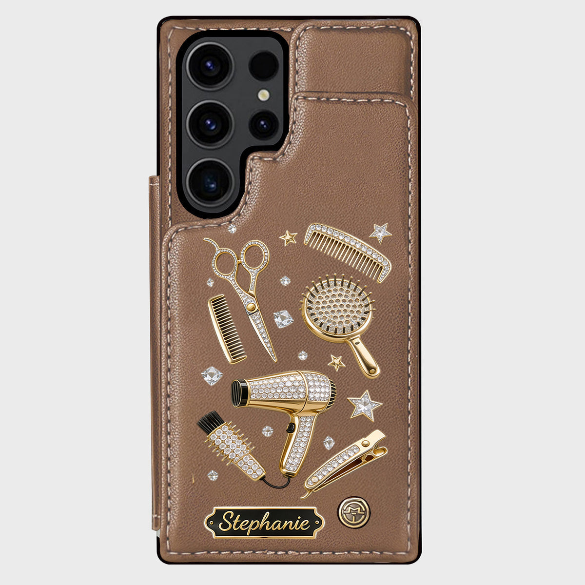 Hairdresser Scissors Salon Decor - Personalized Hairdresser Wallet Phone Case