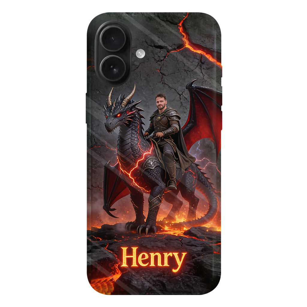 Flying With The Dragon - Personalized Dragon Full Print Phone Case