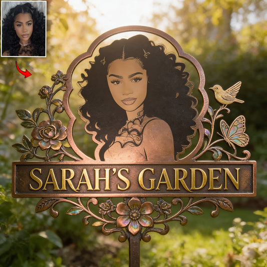 Gardening Is My Souls - Personalized Gardening Metal Garden Art