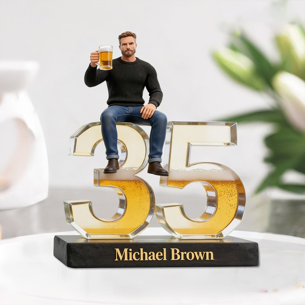 Custom Any Photo - Personalized Birthday Custom Shaped Acrylic Plaque