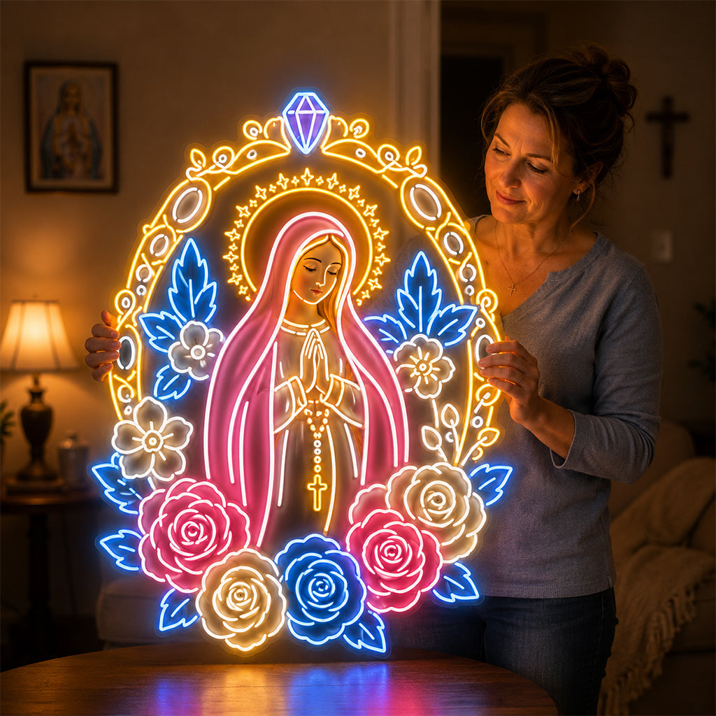 Believe - Personalized Christian Neon LED Light Sign