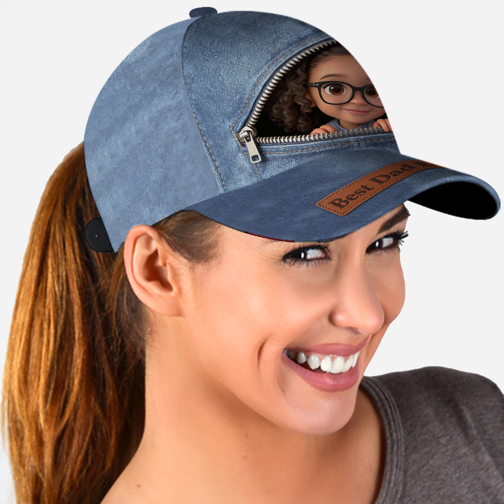 Custom Any Photo - Personalized Father Classic Cap