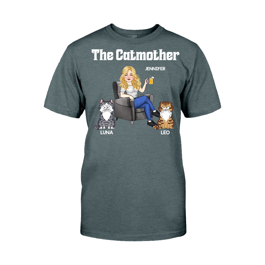 The Catmother - Personalized Cat T-shirt And Hoodie