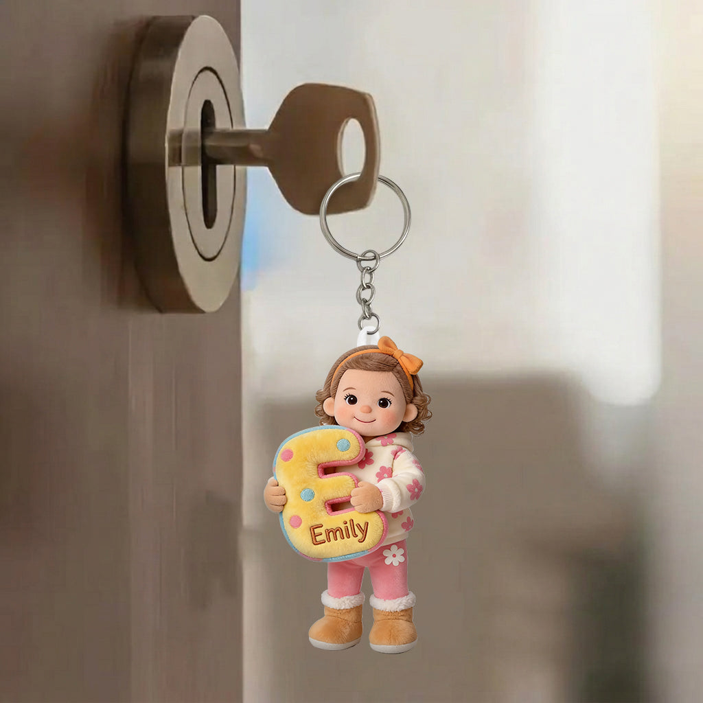 Custom Any Photo - Personalized Kid Plush Keychain