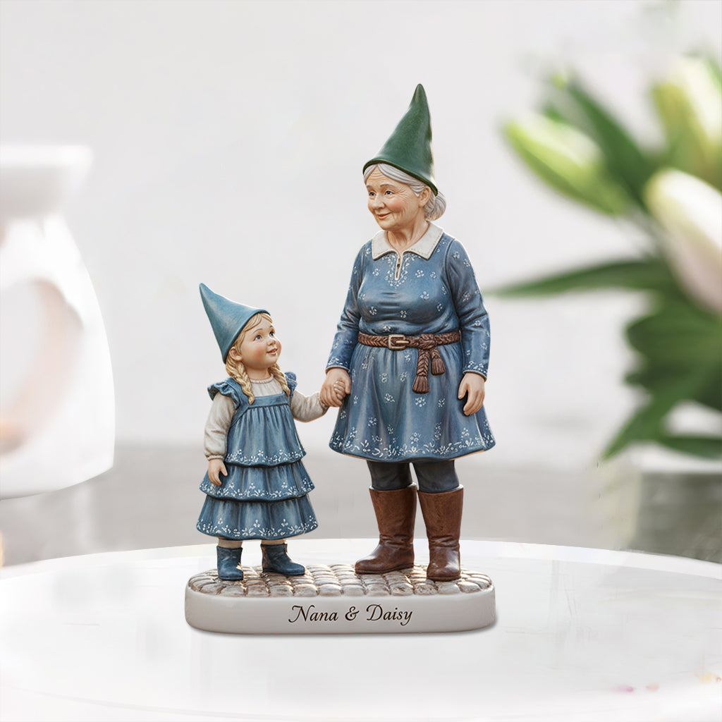 Grandma's Little Gnomes - Personalized Gardening Custom Shaped Acrylic Plaque