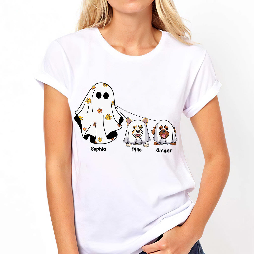Cute Ghosts - Personalized Dog T-shirt And Hoodie