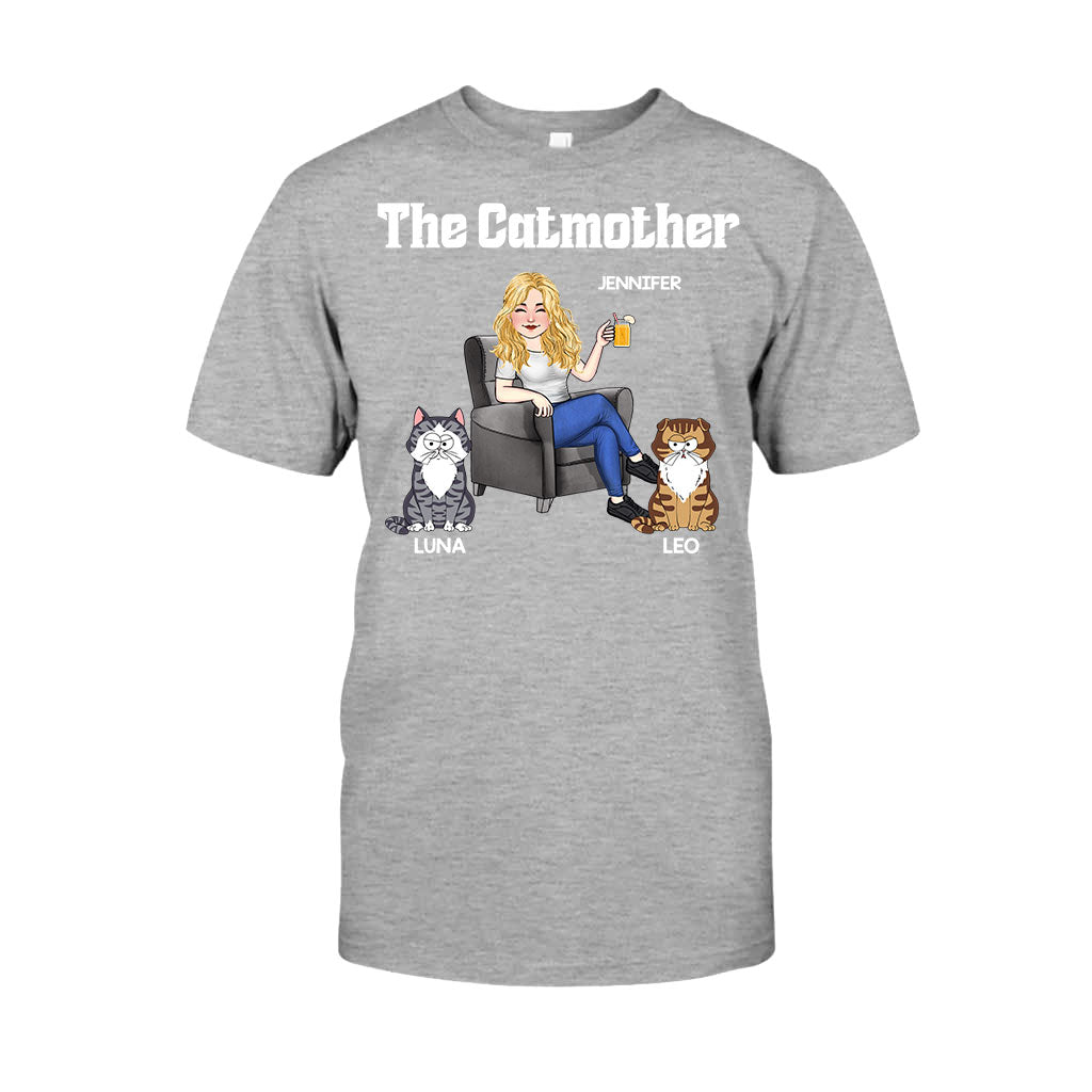 The Catmother - Personalized Cat T-shirt And Hoodie