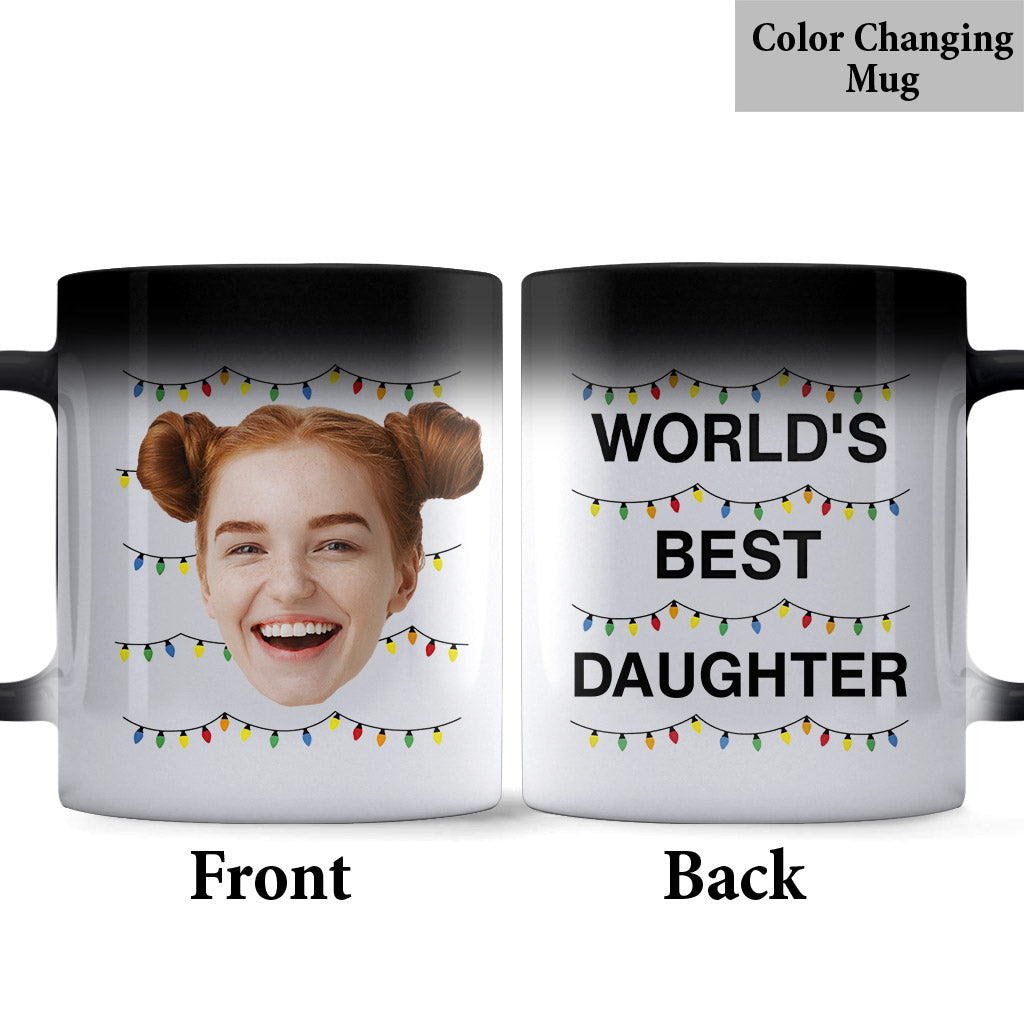 World Best Daughter - Personalized Daughter Mug