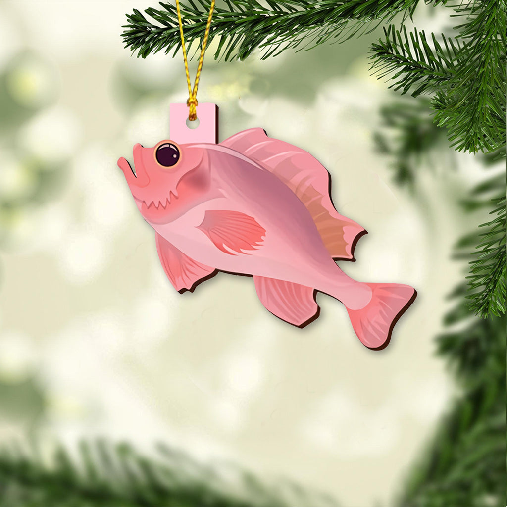 Types Of Fish - Personalized Fishing Ornament