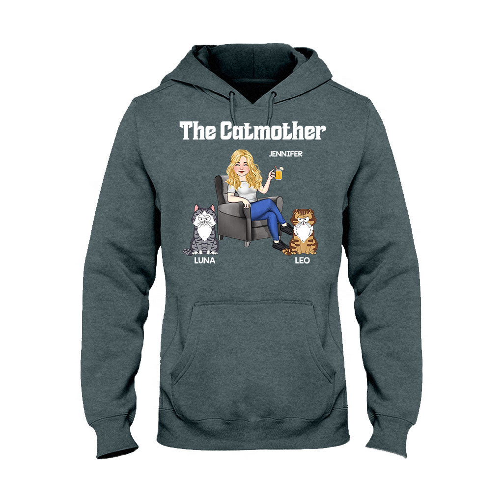 The Catmother - Personalized Cat T-shirt And Hoodie